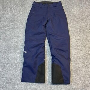 KJUS Snow Pants Boys 14 Blue Insulated Ski Snowboard Winter Warm Outdoor 164